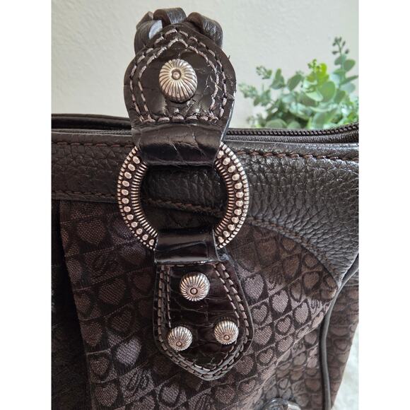 Brighton Moss Joanna Signature Mini Heart Bag- Retired - Picture 4 of 15